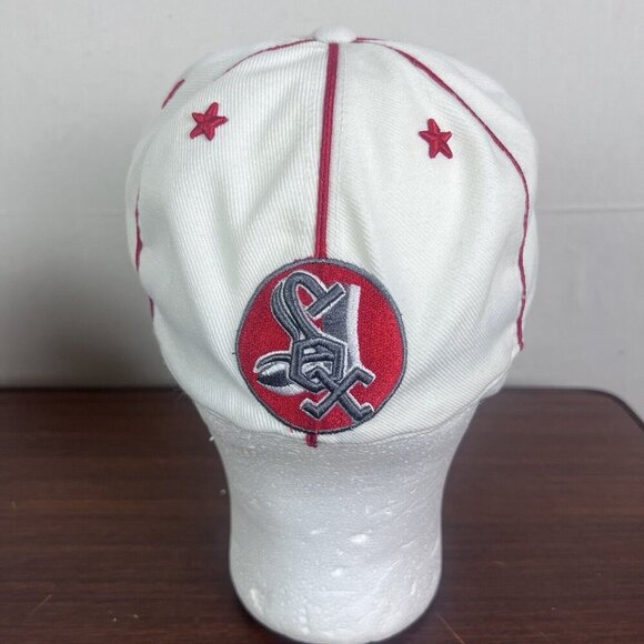 Chicago White Sox American Needle Embroidered Fitted Baseball Hat Size 7-3/8 - Picture 7 of 15